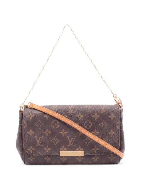 Louis Vuitton Pre-Owned 2014 MM Favorite monogram leather shoulder bag Brown 1057379SA1104