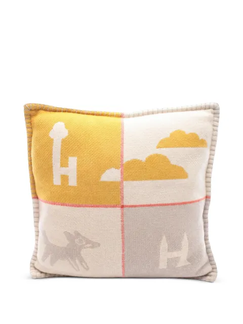 Hermès Pre-Owned 2010s Avalon Epope cushion Yellow 1055167