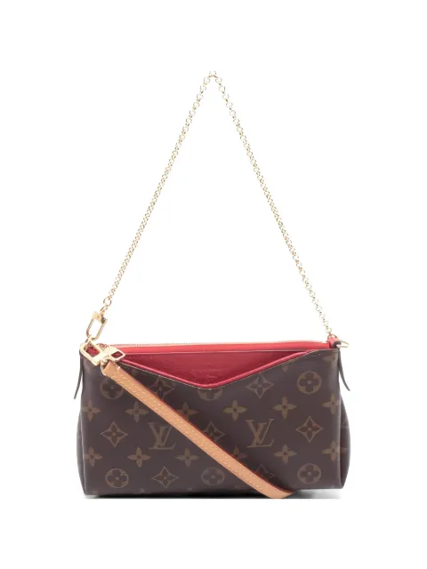 Louis Vuitton Pre-Owned 2016 Pallas Monogram shoulder bag Brown 1057207GI2176