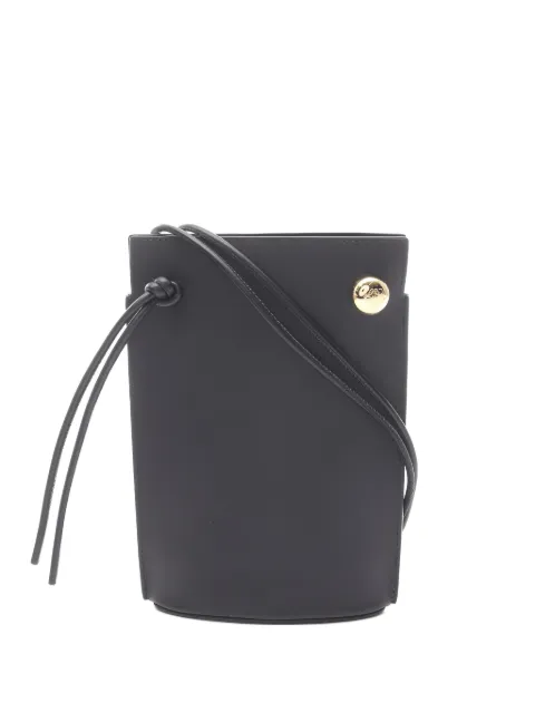 Loewe Pre-Owned 2020s Dice leather shoulder bag Black 1056068