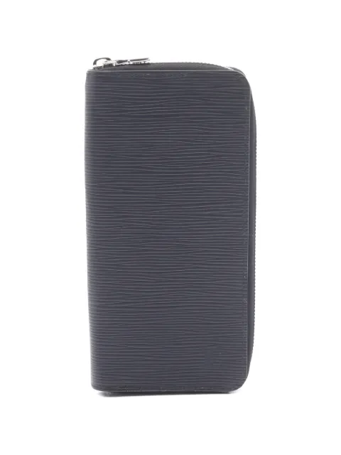 Louis Vuitton Pre-Owned 2010s Vertical Epi Noir leather wallet Grey 1055587