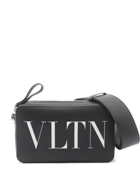 Valentino Garavani Pre-Owned 2010s VLTN shoulder bag Black 1055655