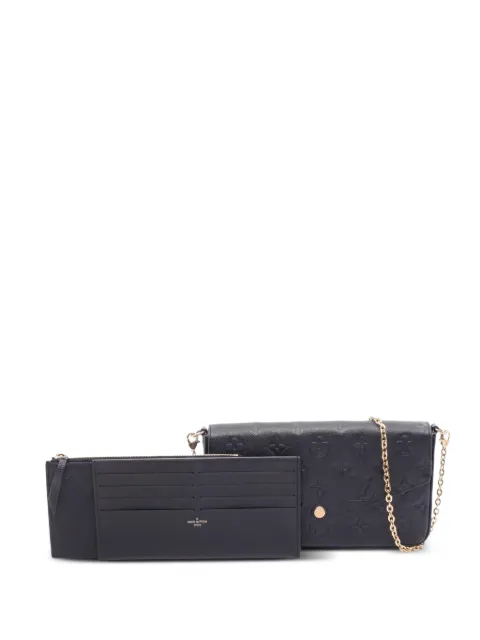 Louis Vuitton Pre-Owned 2021 Félicie Monogram cross body bag Black 1055633FH0251