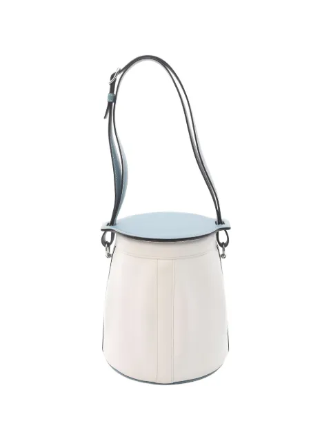 Hermès Pre-Owned 2005 PM Farming bucket bag White 1055526IINSQUARE