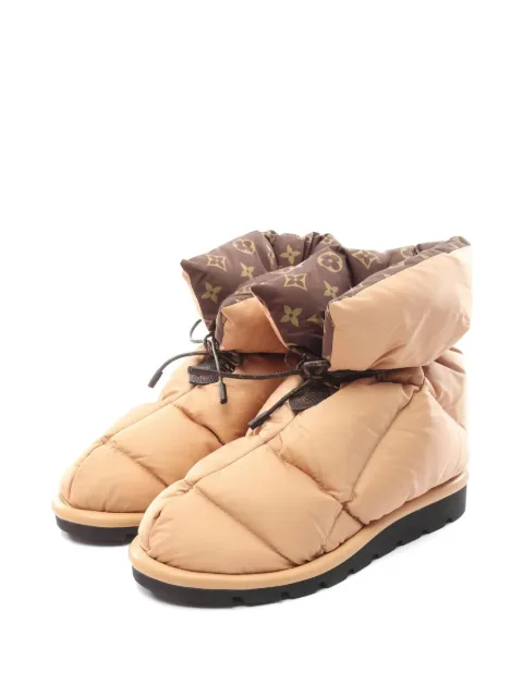 Louis Vuitton Pre-Owned 2021 Pillow Comfort monogram ankle boots Neutrals 1053872SC0211