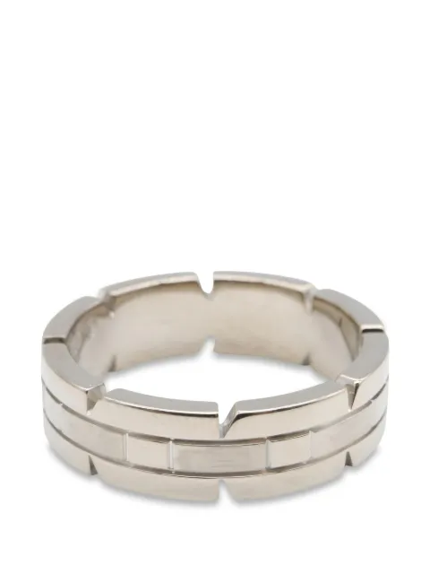 Cartier 2010s small Tank Francaise ring Silver 1054575