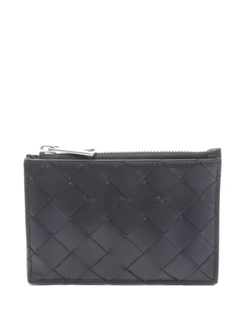 Bottega Veneta Pre-Owned 2020s intrecciato pouch Black 1054957