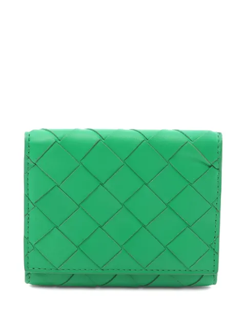 Bottega Veneta Pre-Owned 2010s Intrecciato leather wallet Green 1051435