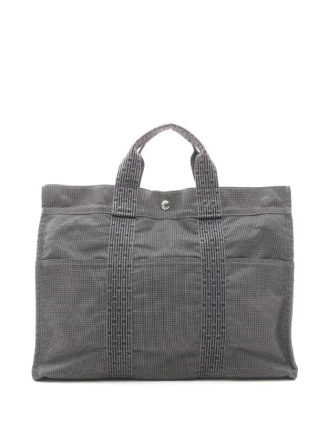 Hermès Pre-Owned MM Airline tote bag Grey 1055115