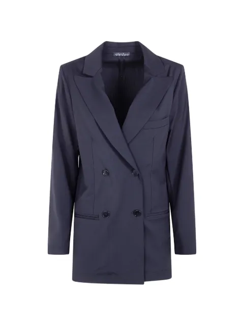 Laura Urbinati double-breasted blazer Black E6K02GR