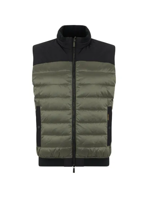 Moorer padded gilet Green EDIPOKNS