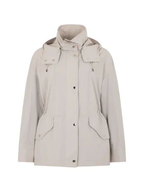 Moorer lightweight hooded jacket Neutrals GALAKNP