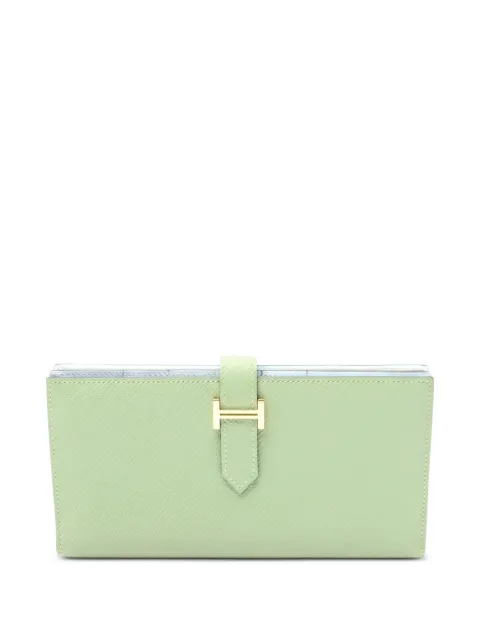 Hermès Pre-Owned 2020 bi-fold long wallet Green 1055582Y