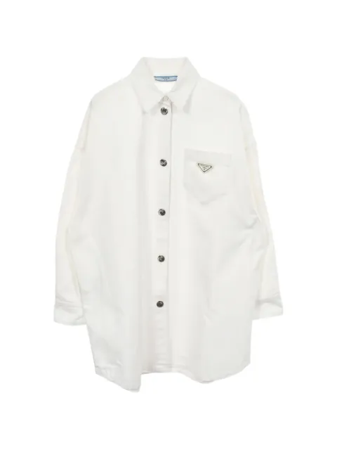Prada Pre-Owned buttoned shirt White 1054144