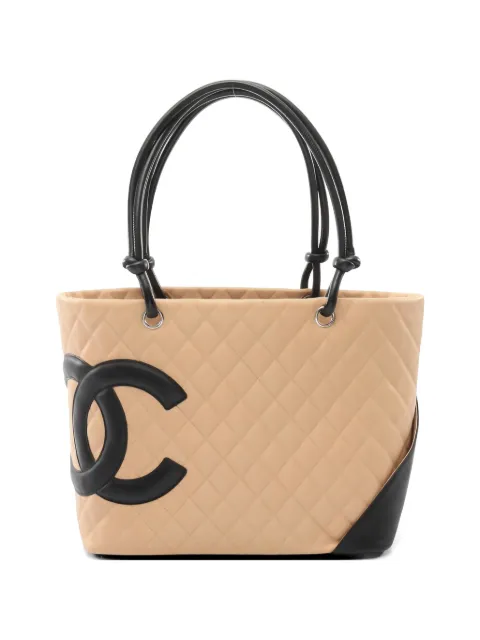 CHANEL Pre-Owned 2004-2005 Cambon Ligne tote bag Neutrals 10552479110655
