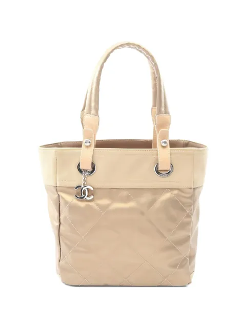 CHANEL Pre-Owned 2006-2008 PM Biarritz tote bag Neutrals 105545211882500
