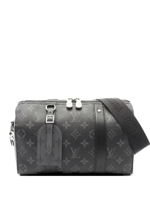 Louis Vuitton Pre-Owned 2021 City Keepall Monogram shoulder bag Black 1057223