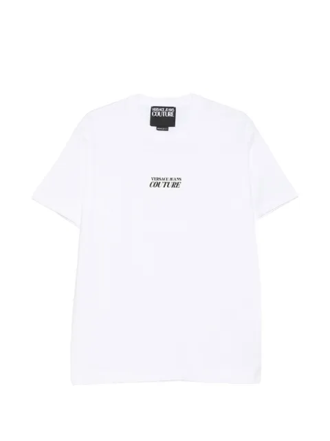 Versace Jeans Couture logo T-shirt White 80GAHT06CJ00T
