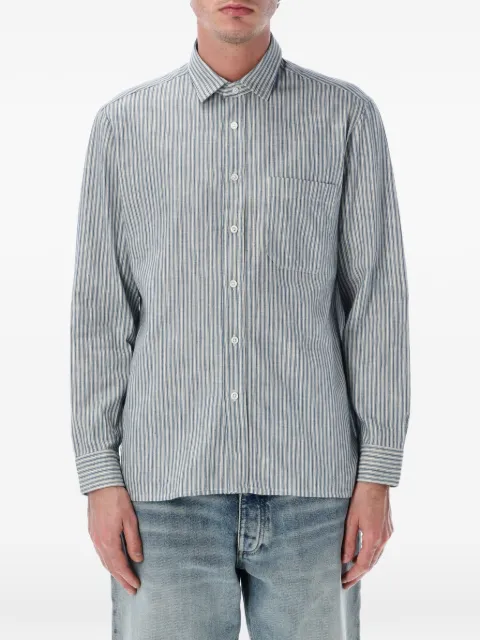 Salvatore Piccolo Tahiti striped shirt Blue TAHITISBY720
