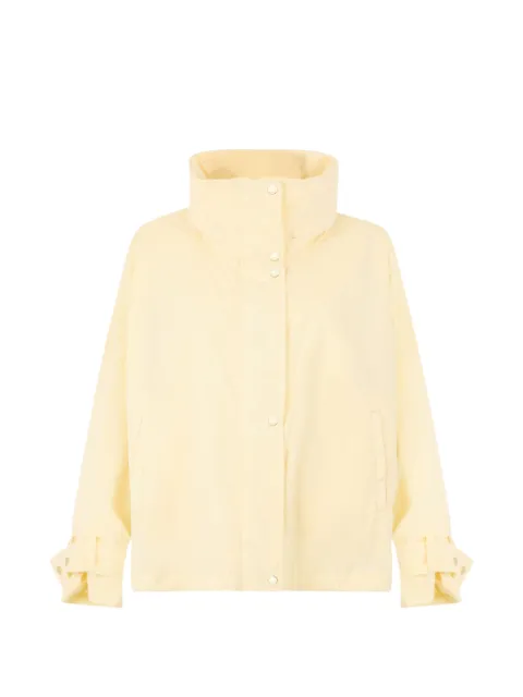 Moorer high-neck zip jacket Yellow LIONNEOS
