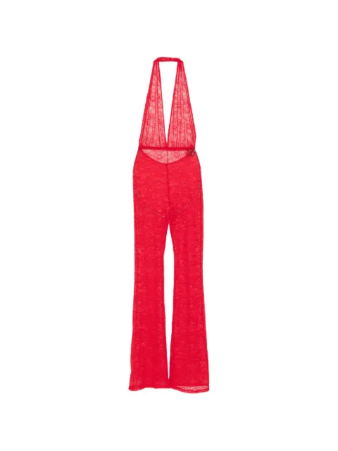 Alchemy lace jumpsuit Red LIA748