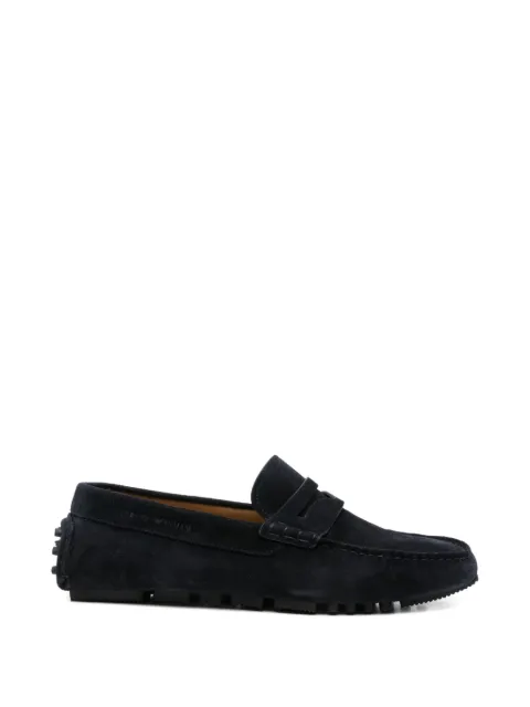 Emporio Armani suede loafers Blue EM003731AF19687