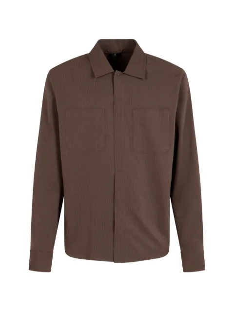 Herno chest-pocket shirt Brown CM000020U126848800