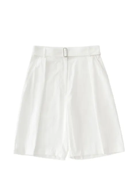 Studio Nicholson Creon belted pleated shorts White CREONSNW1763