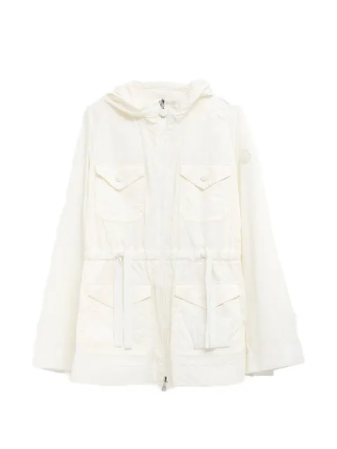 Moncler Paletuvier hooded military jacket White L10931A00167599F1