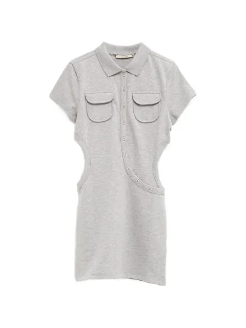 Paloma Wool Susana cut-out button-up dress Grey WD7503