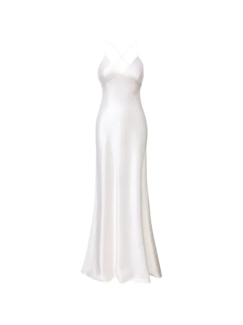IL VOLO Isla criss-cross dress White ISLADRESS