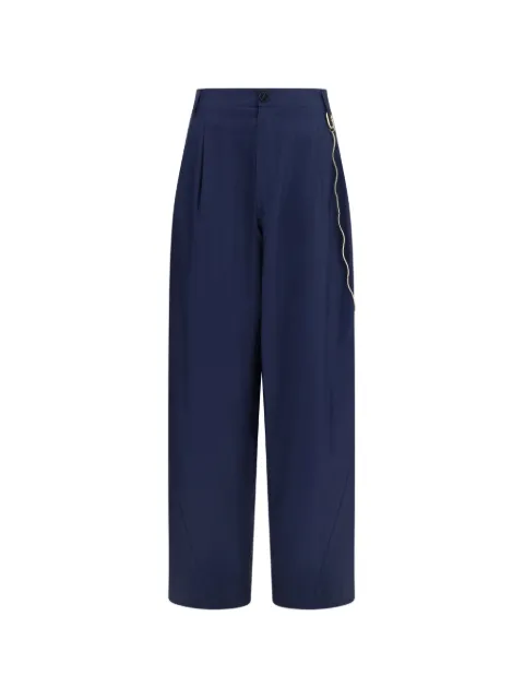 DARKPARK Phebe chain trousers Blue WTR36SFAC162