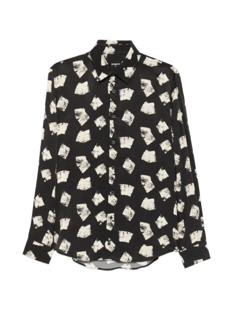 Patrizia Pepe printed shirt Black 5C0310A093