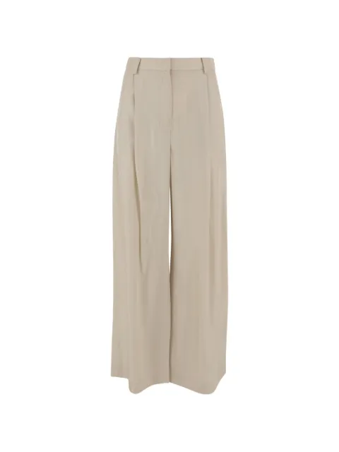 The Frankie Shop pleated trousers Neutrals PAFS21875