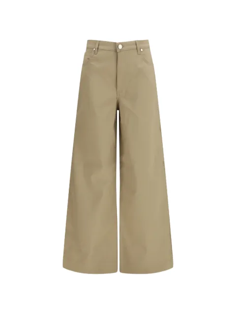 Cruna high-waist cotton trousers Neutrals SW04TAYLOR2601
