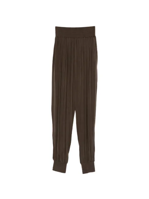 Balmain shirred trousers Brown GF0PN230JJ77