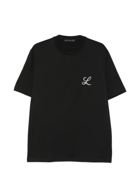 Low Brand embroidery short-sleeve T-shirt Black LT26009D001