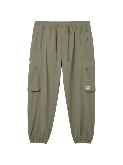 FINGERCROXX drawstring cargo trousers Green FFXPTM01288X