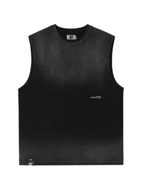 izzue crew-neck sleeveless T-shirt Black IZXVTM00474X