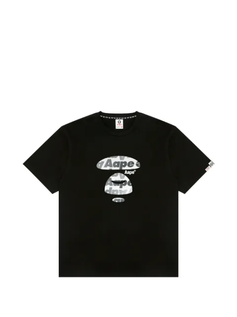 AAPE BY *A BATHING APE® graphic print T-shirt Black ATE1450XXQ