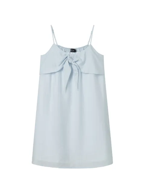tout a coup bow-detail sleeveless dress Blue M125AS6