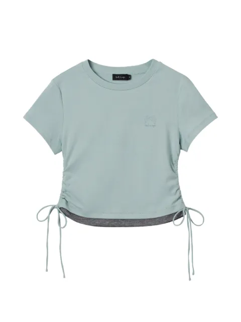 tout a coup drawstring-hem T-shirt Blue M616AS6