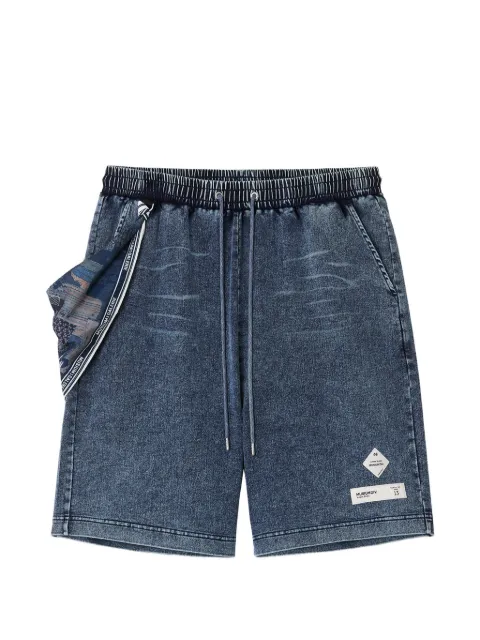 Musium Div. drawstring-waist denim shorts Blue MMUSPM01146Y