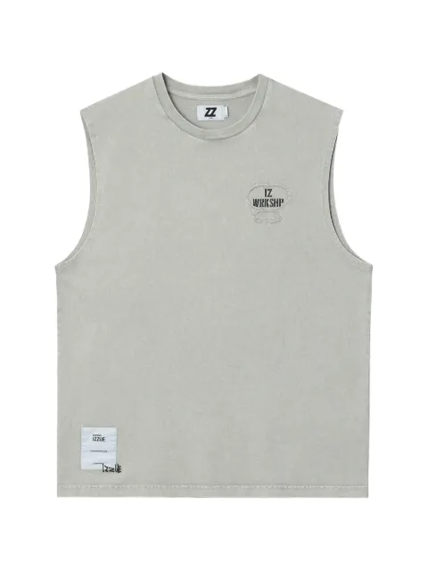 izzue sleeveless T-shirt Grey IZXVTM00473X