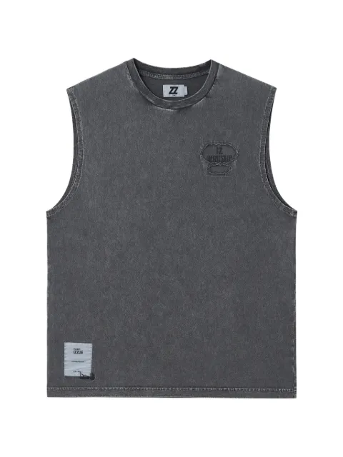 izzue sleeveless T-shirt Grey IZXVTM00473X