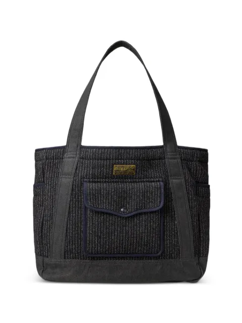 Ralph Lauren RRL Browns pocket tote bag Blue 417P14527