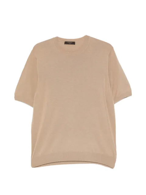 Zanone crew-neck T-shirt Neutrals 810314ZQ307