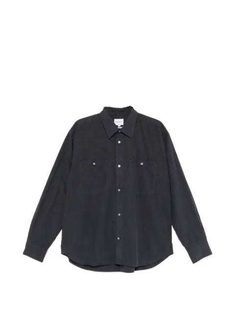 Norse Projects Falster shirt Black N400871