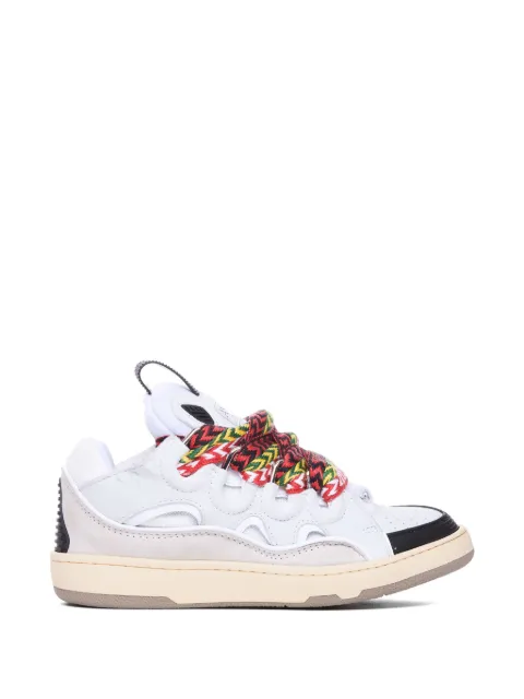 Lanvin Curb round-toe sneakers White SKDK12DRA300