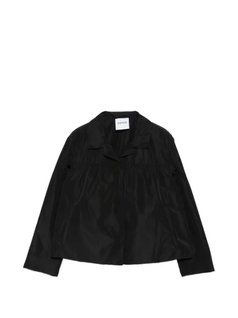 ASPESI buttoned long-sleeve jacket Black S6NN619P008